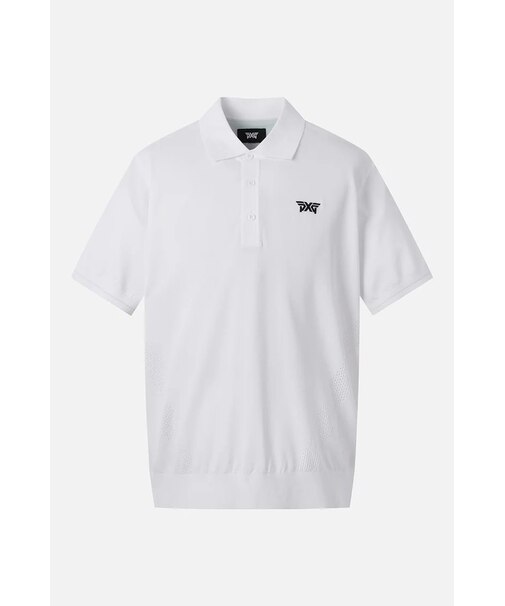 MNS SM COLLARED SHORT SLEEVE KNIT