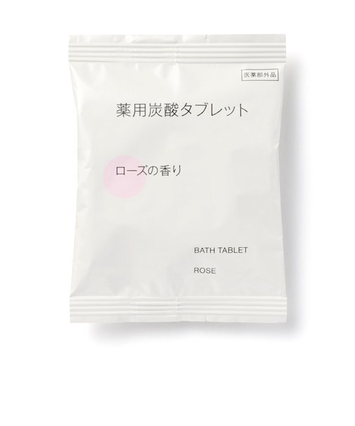 薬用炭酸タブレット ローズの香り