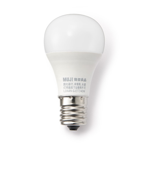 ＬＥＤ電球　４０形相当　昼白色（口金：Ｅ１７）