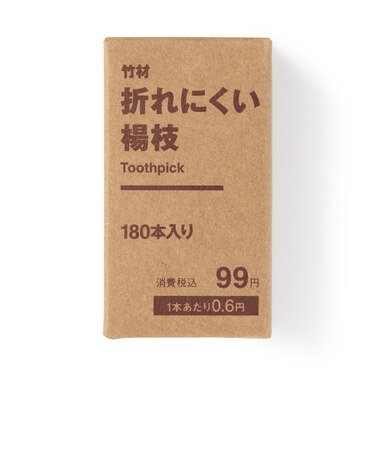 竹材 折れにくい楊枝