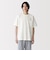 紳士　風を通す半袖布帛Ｔシャツ