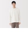 紳士　起毛クルーネック長袖Ｔシャツ