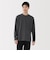 紳士　起毛クルーネック長袖Ｔシャツ