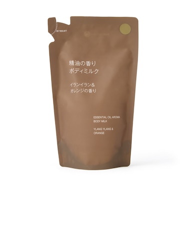 精油の香り　ボディミルク　イランイラン＆オレンジの香り（詰替用）