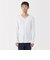 紳士　あったか綿　Ｖネック長袖Ｔシャツ