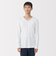 紳士　あったか綿　Ｖネック長袖Ｔシャツ