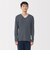紳士　あったか綿　Ｖネック長袖Ｔシャツ