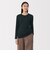 婦人　あったか綿　厚手　クルーネック長袖Ｔシャツ
