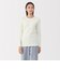 婦人　あったか綿　厚手　クルーネック長袖Ｔシャツ