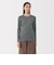 婦人　あったか綿　厚手　クルーネック長袖Ｔシャツ