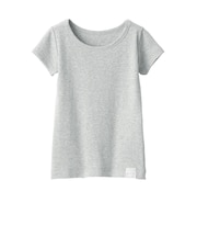 ベビー　フライス編みクルーネック半袖Ｔシャツ【インナー】