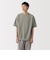 紳士　ＵＶカット乾きやすいワッフルクルーネック半袖Ｔシャツ