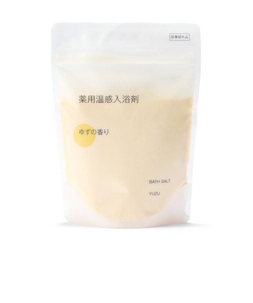 薬用温感入浴剤　ゆずの香り