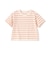 ベビー　あたまするっと　太番手クルーネック半袖Ｔシャツ