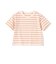 ベビー　あたまするっと　太番手クルーネック半袖Ｔシャツ