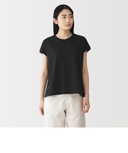 婦人　引き揃え天竺編みフレンチスリーブＴシャツ