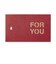 タグにもなるメッセージカード　ＦＯＲ　ＹＯＵ