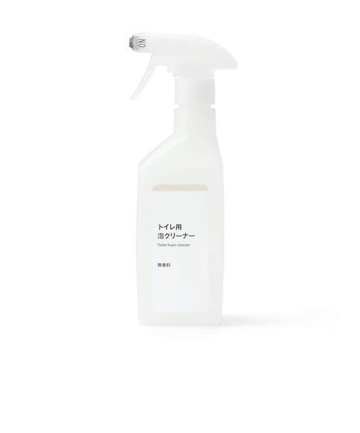 植物由来の洗浄成分　トイレ用泡クリーナー