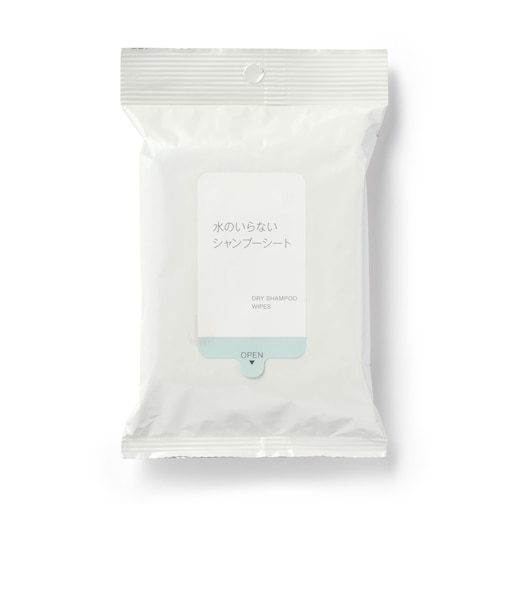 水のいらないシャンプーシート