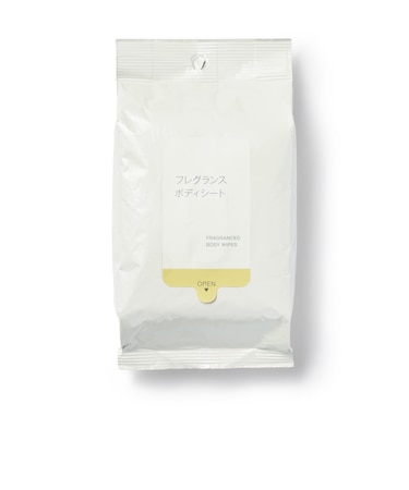 フレグランスボディシート