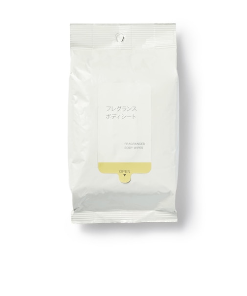 フレグランスボディシート