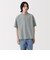 紳士　涼感ヘンリーネック半袖布帛Ｔシャツ