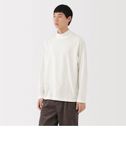 紳士　起毛ハイネック長袖Ｔシャツ