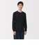 紳士　あったか綿　厚手　クルーネック長袖Ｔシャツ