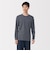 紳士　あったか綿　厚手　クルーネック長袖Ｔシャツ