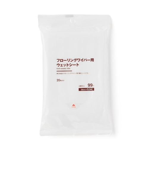 フローリングワイパー用ウェットシート