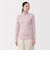 婦人　あったか綿　厚手　タートルネック長袖Ｔシャツ