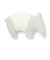 ポケット付き　動物クッション（バク）
