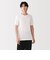 紳士　脇に縫い目のない　なめらか　クルーネック半袖Ｔシャツ