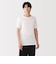 紳士　脇に縫い目のない　なめらか　クルーネック半袖Ｔシャツ