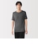 紳士　脇に縫い目のない　なめらか　クルーネック半袖Ｔシャツ