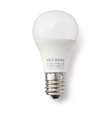 ＬＥＤ電球　４０形相当　電球色（口金：Ｅ１７）