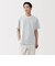 紳士　天竺編みクルーネック半袖Ｔシャツ（ボーダー）