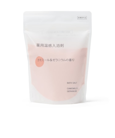 薬用温感入浴剤 カモミール&ゼラニウムの香り
