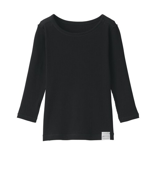 ベビー　あったか綿　クルーネック長袖Ｔシャツ