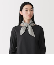 ＵＶカットリヨセルリネンポケット付きスカーフ