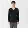 紳士　あったか綿　厚手　Ｖネック長袖Ｔシャツ