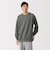 紳士　ＵＶカット乾きやすいワッフルクルーネック長袖Ｔシャツ