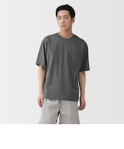 紳士 涼感UVカットワイド半袖Tシャツ