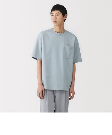 紳士 涼感UVカットワイド半袖Tシャツ