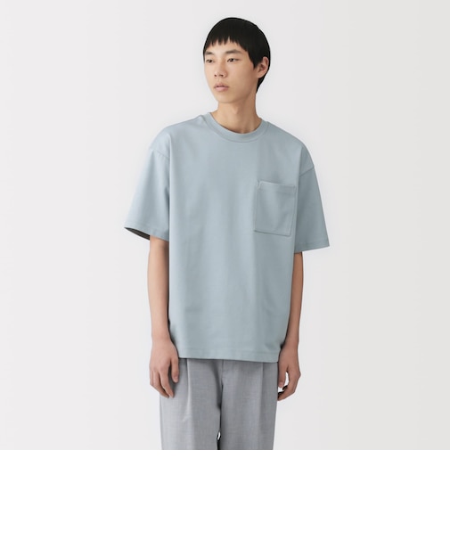 紳士 涼感UVカットワイド半袖Tシャツ
