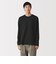 紳士　天竺編みクルーネック長袖Ｔシャツ