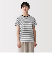 婦人　天竺編みクルーネック半袖Ｔシャツ