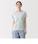 婦人　天竺編みクルーネック半袖Ｔシャツ