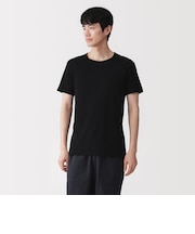 紳士 さらっと綿 クルーネック半袖Tシャツ
