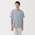 紳士　天竺編みクルーネック半袖Ｔシャツ（ボーダー）